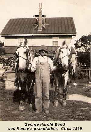 History — photo collage at Budds KnP Farms & Country Market, Pemberton NJ